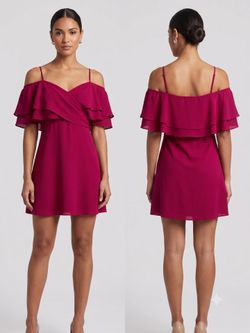 Mango Women’s Red Wine Going Out Dress