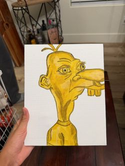 Neegy Hand painted portrait