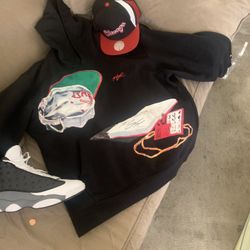 Hoodie Hat N Shoes Size 11 The Shoes The Hoodie XL