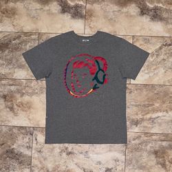 Billionaire Boys Club BB Chroma Tee Dark Heather Gray Graphic T-Shirt Size Large