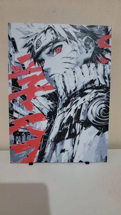 New 10" inch 3D Naruto Wall Art