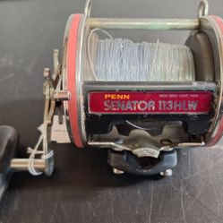 PENN SENATOR 113HLW FISHING REEL 