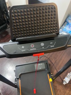 Compact Folding Treadmill with Phone Holder