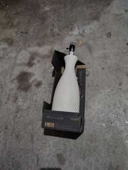 allen + roth Mix 'N Match Large Ceramic Lamp Base