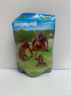 Playmobil Orangutan Family  3 Piece 6648 Sealed Bag
