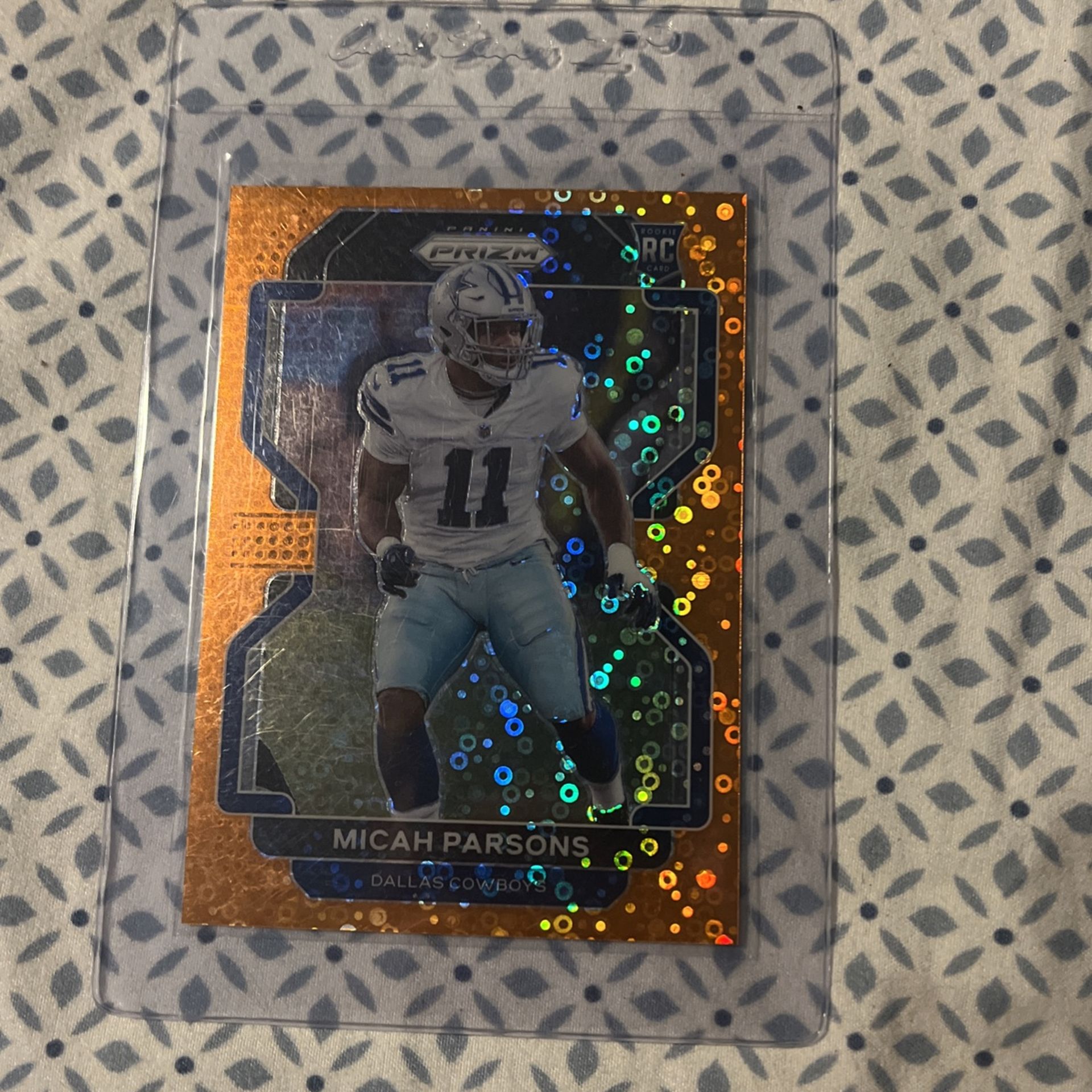 Micah Parsons Orange Disco Rookie