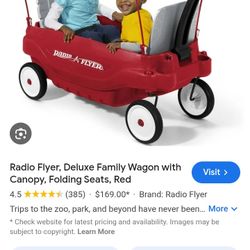 Radio Flyer With Canopy