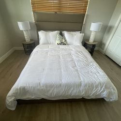 Queen Bed Frame And Mattress 