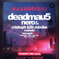 Deadmau5 Ticket