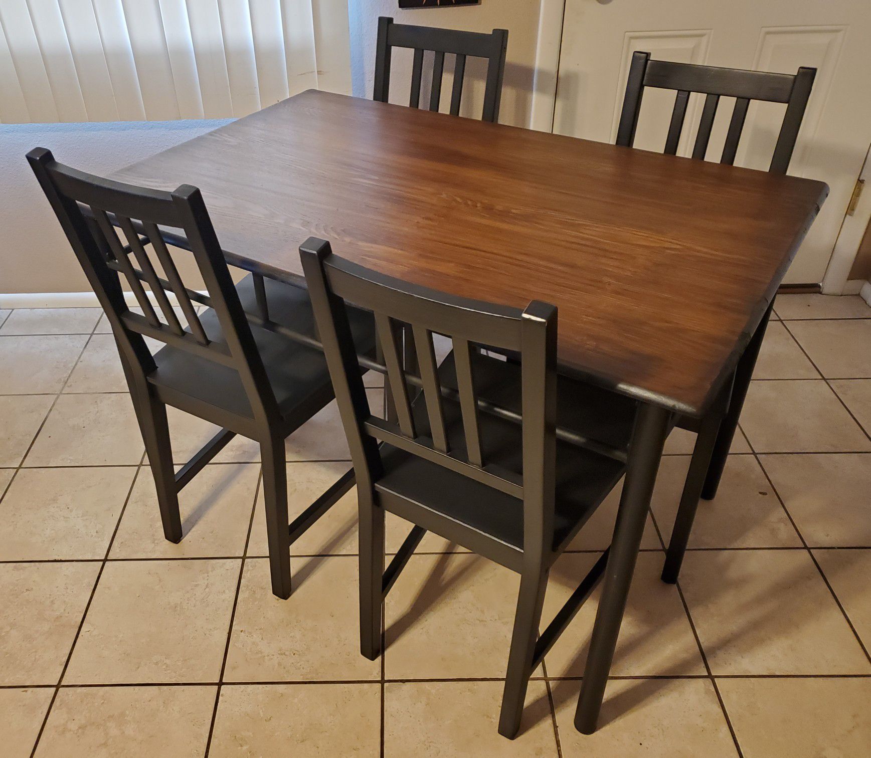 IKEA Dining Table and 4 Chairs