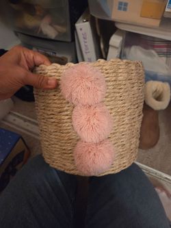 Kids storage basket