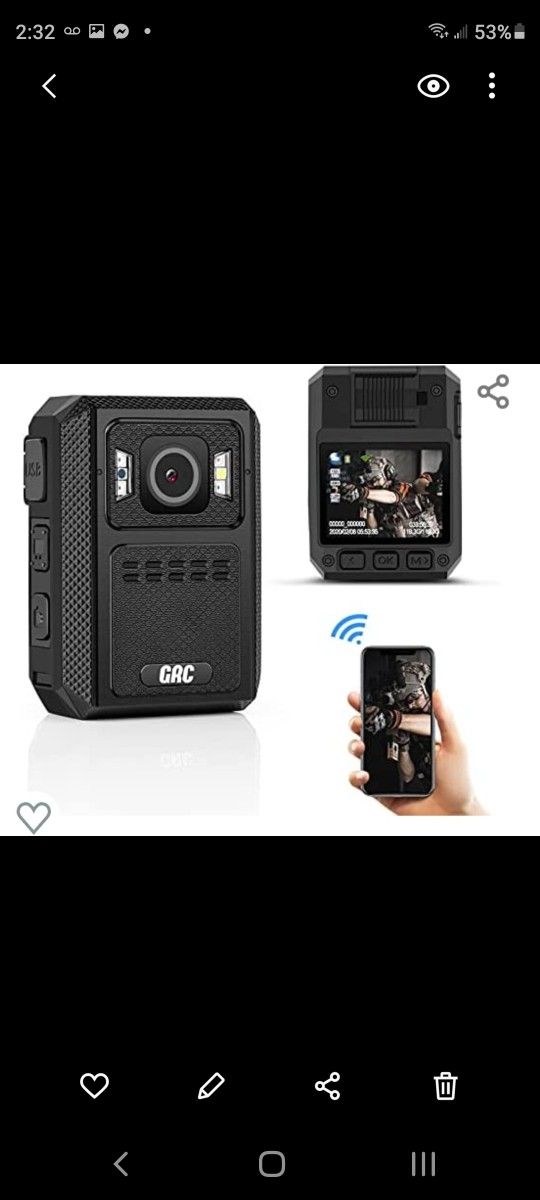 Police Body Camera Brand New