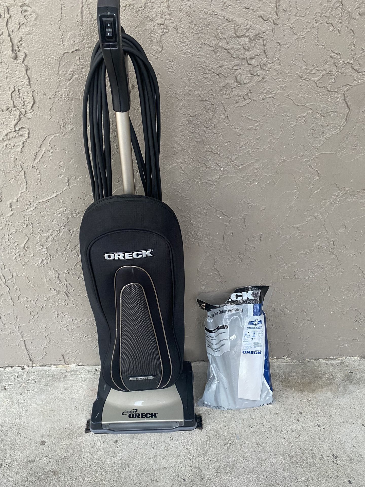 Upright Preco With Extra Bags