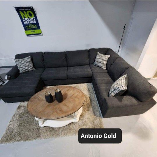 Big Sale 💥 Ambee 3 Piece Sectional With Chaise ✅In Stock 🚚Fast Delivery