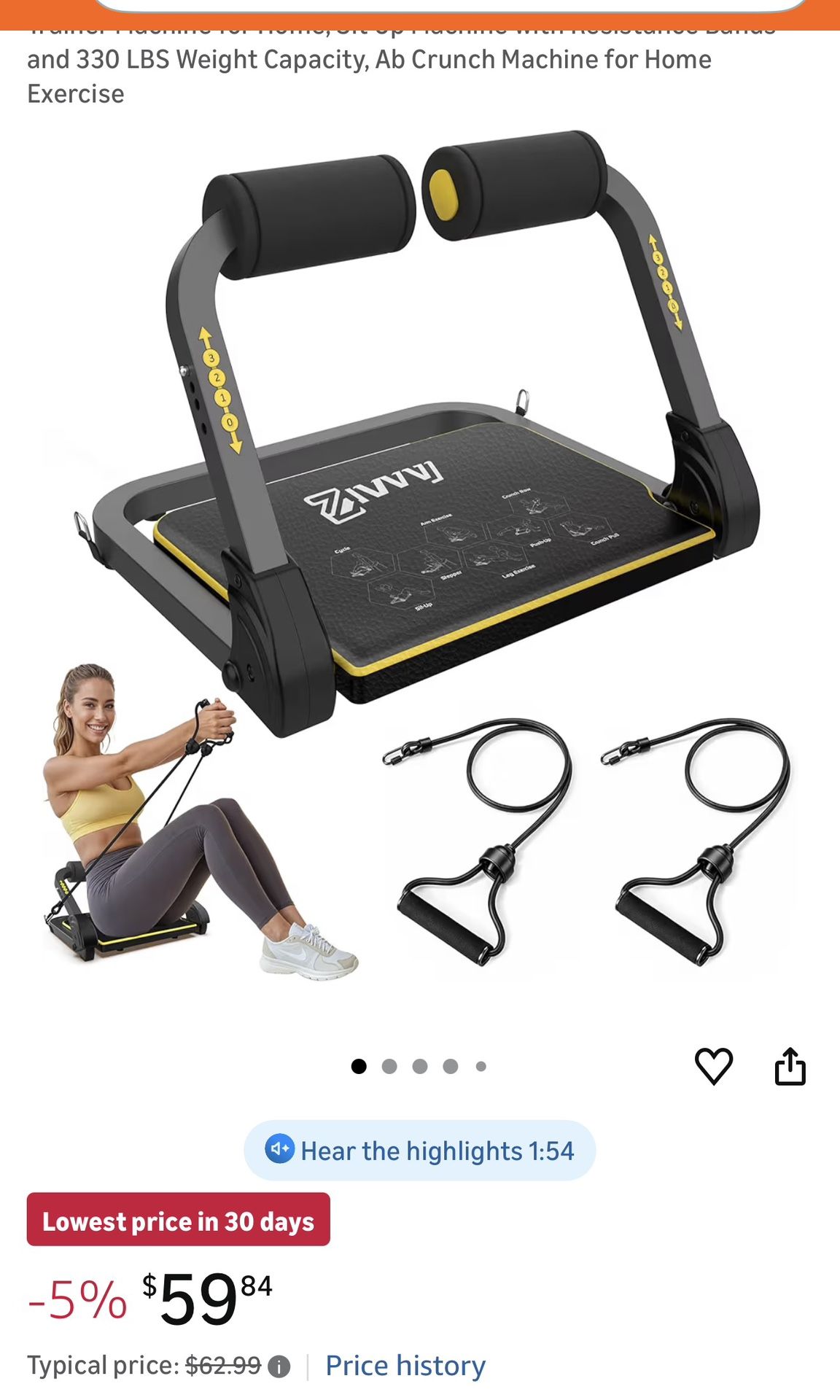 Abdominal Exercise Equipment Zivvvv