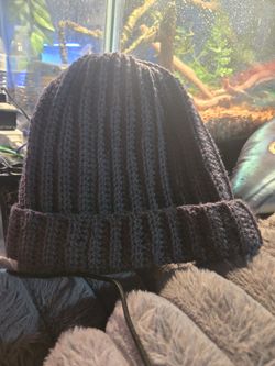 Cozy Dark Grey Beanie