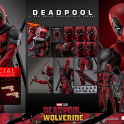 Hot Toys Deadpool And Wolverine Special Edition 1/6 Scale Brand New