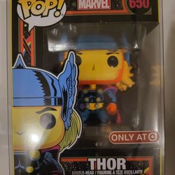 Funko Pop #650 Thor (Black Light) - Never Opened