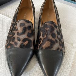 Nine West Size 6 Animal Print Shoes 