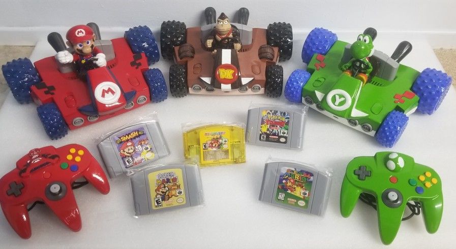 5 games for Nintendo 64 (consoles not included)