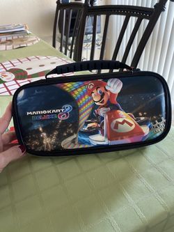 Mario Kart deluxe 8 Case For Nintendo Switch And W2K 18 Game, Only used Once