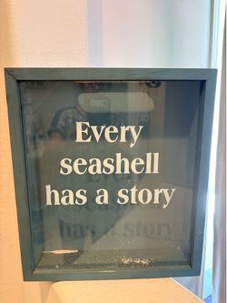 Seashell decor holder