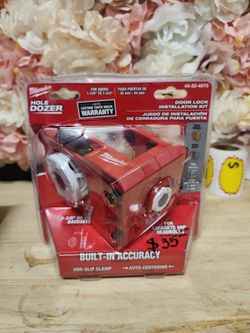Milwaukee
Door Lock Installation Bi-Metal Hole Saw Set