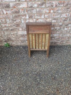 Old Wash Board  Shelf