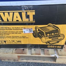 Dewalt 4.5 Gallon Compressor