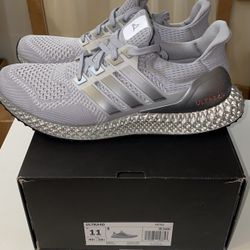 Adidas x NASA Ultra 4D (Reflective) Halo Silver Sz 11