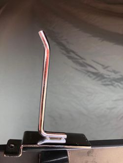 Peg Hooks for Slatwall - 4", Chrome