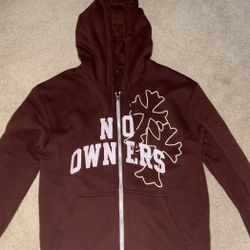 No Owners Zip Up Hoodie 