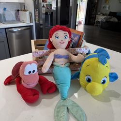 Little Mermaid Plush Toys