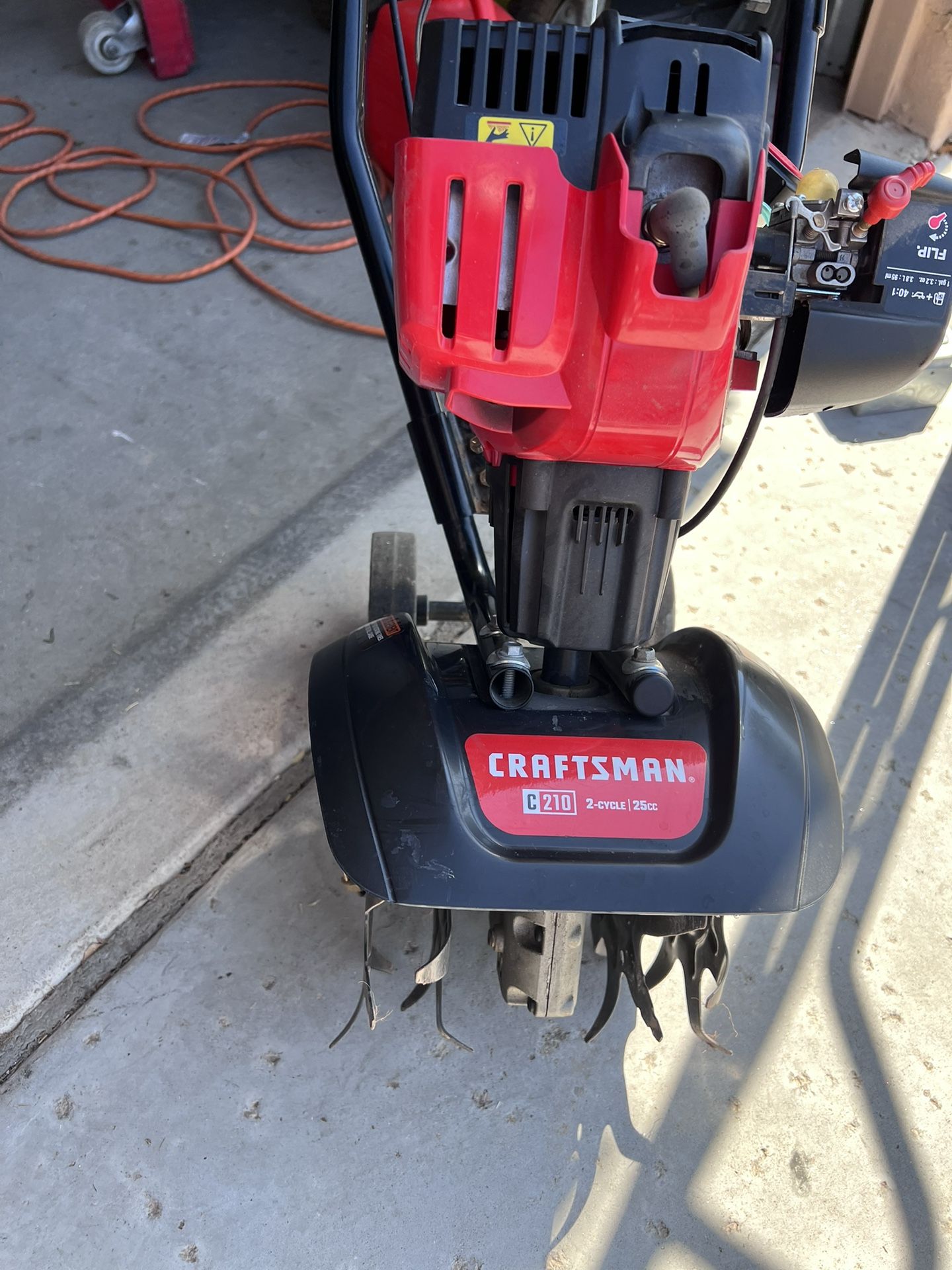Tiller Craftsman C210