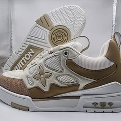 LV Skate Sneaker (Beige White)