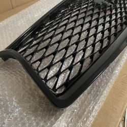 Infiniti Q50 14-17 JDM Gloss Black Front Bumper