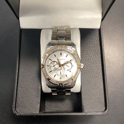 Bulova Prestige Mens Chronograph Watch Two Tone 