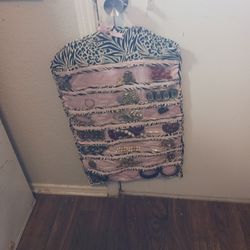 Hanging Jewelry Holder With Jewelry