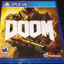 Doom PS4 Like New