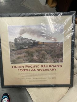 Union Pacific Railroad – 150th Anniversary Commemorative Print (2012)