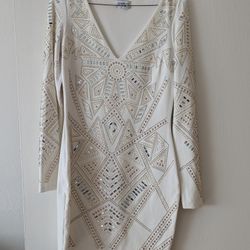 Off White Bebe Dress