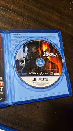 Playstation 5 Call of Duty Black Ops 7 • PS5 Console Disc COD Blackops 7 Sony console