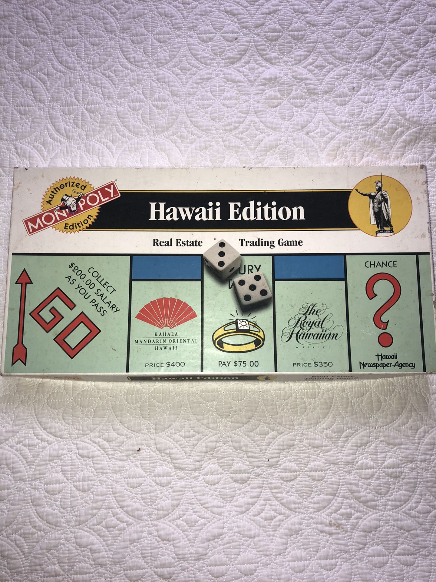 1996 Hawaii Edition Monopoly Board Game