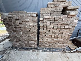 Used bricks ~800 total