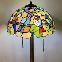 Tiffany Style Stained Glass Floor Lamp