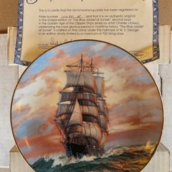 W.L. George fine china collector plates