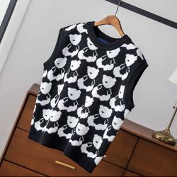 round neck vest