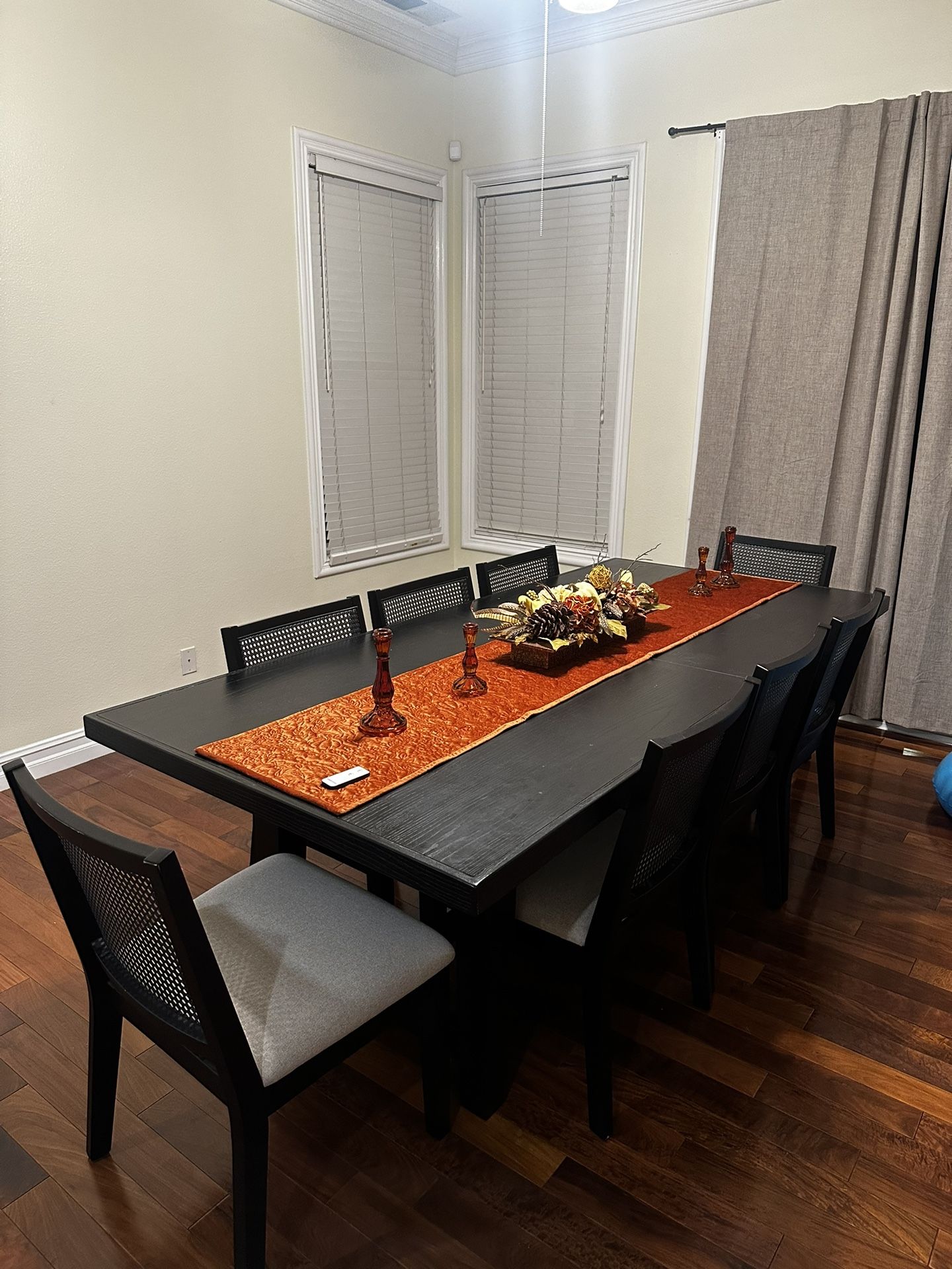 8 Person Dining Table Set
