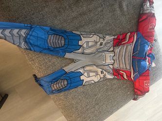 Boys costume 6-7 boys suit only transformers Optimus Prime