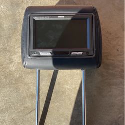 SAVV headrest with monitor / 3in3 out AV VAC-S32